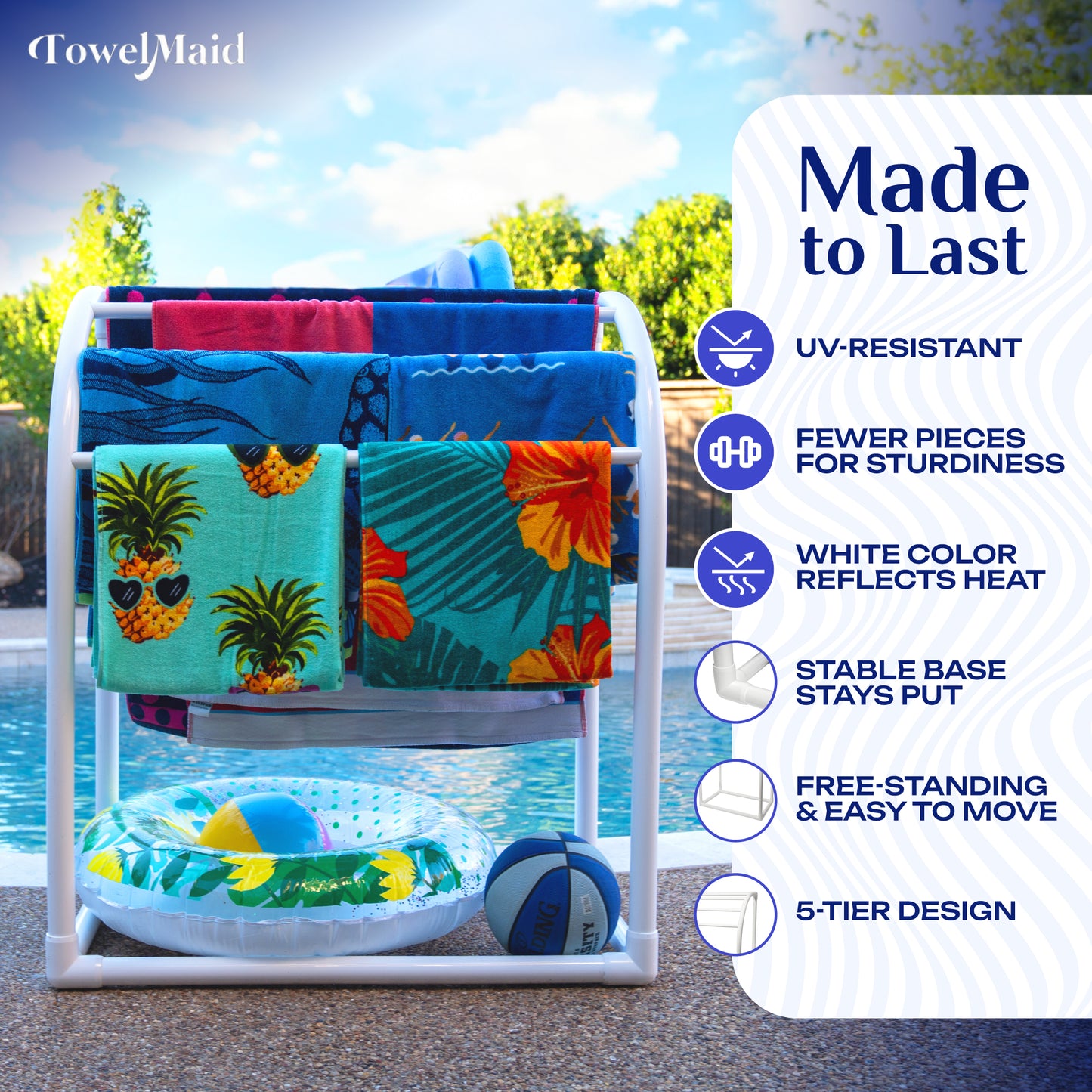 CURVED 5 Bar TowelMaid